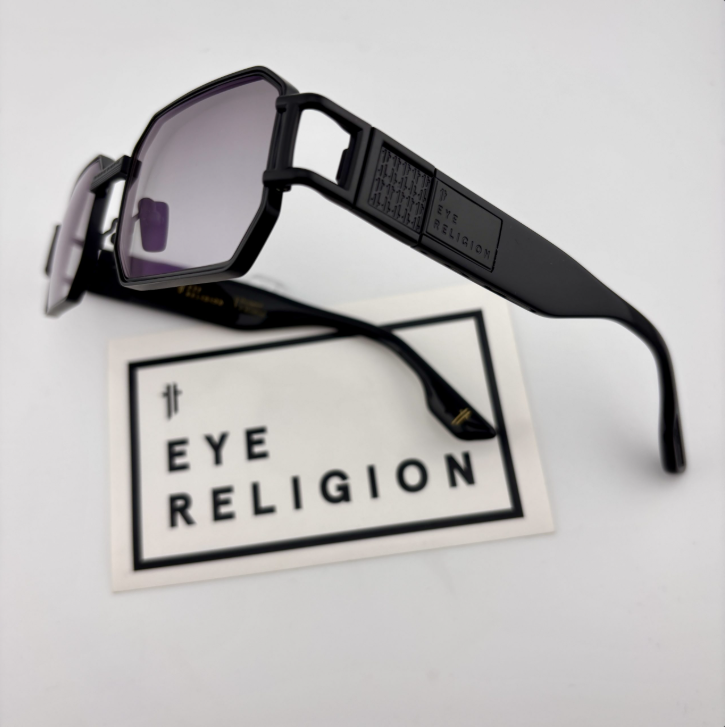 Eye Religion Lunetz 009L Frame-BLK Lens-BR GR
