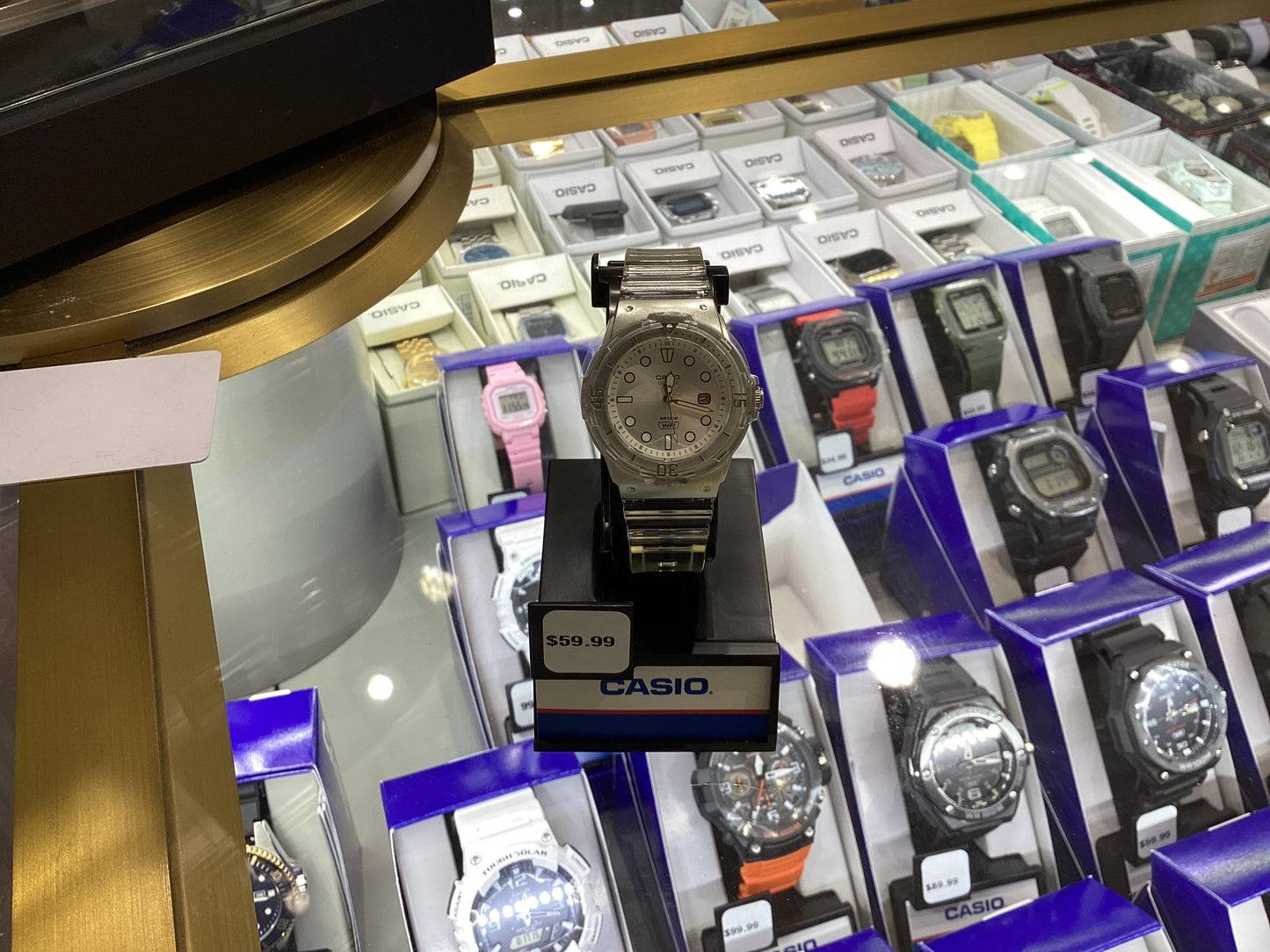 Casio watch white LRW-200H