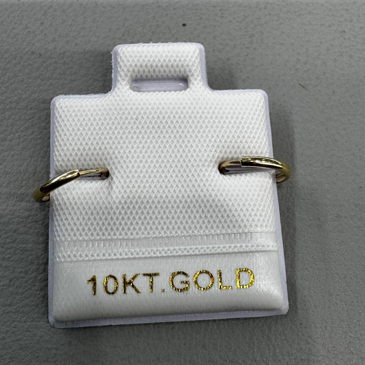 10K Gold Small Hoop Earrings