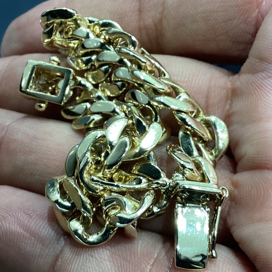10K Y Gold Men’s Bracelet 45.01 g / Bijouterie Del Moral 2