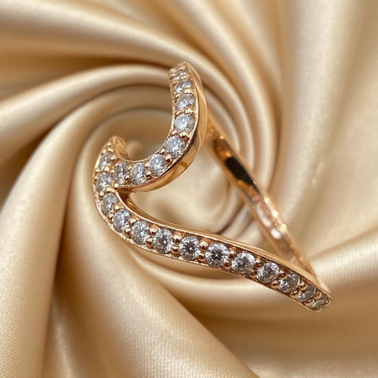 14K gold lab-grown diamond ring detail showing expert setting certified diamond brilliance