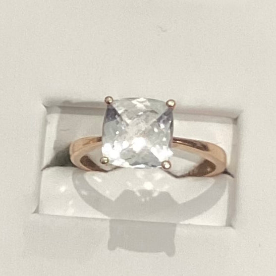 14K Rose Gold Women Ring Ring
