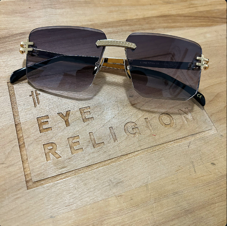 Eye Religion Lunetz 304 Frame-YG Lens-Grey