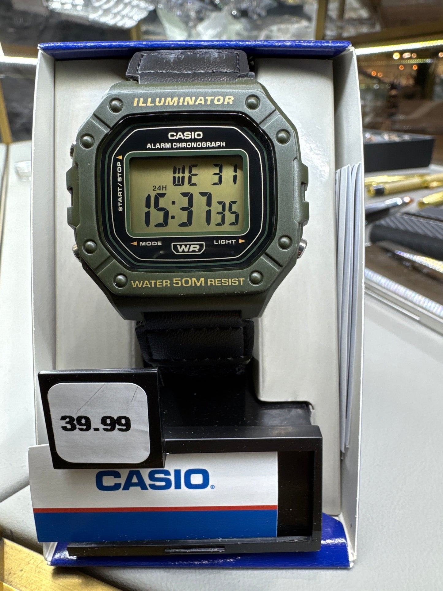 Casio w-218hb-3avcf Montre