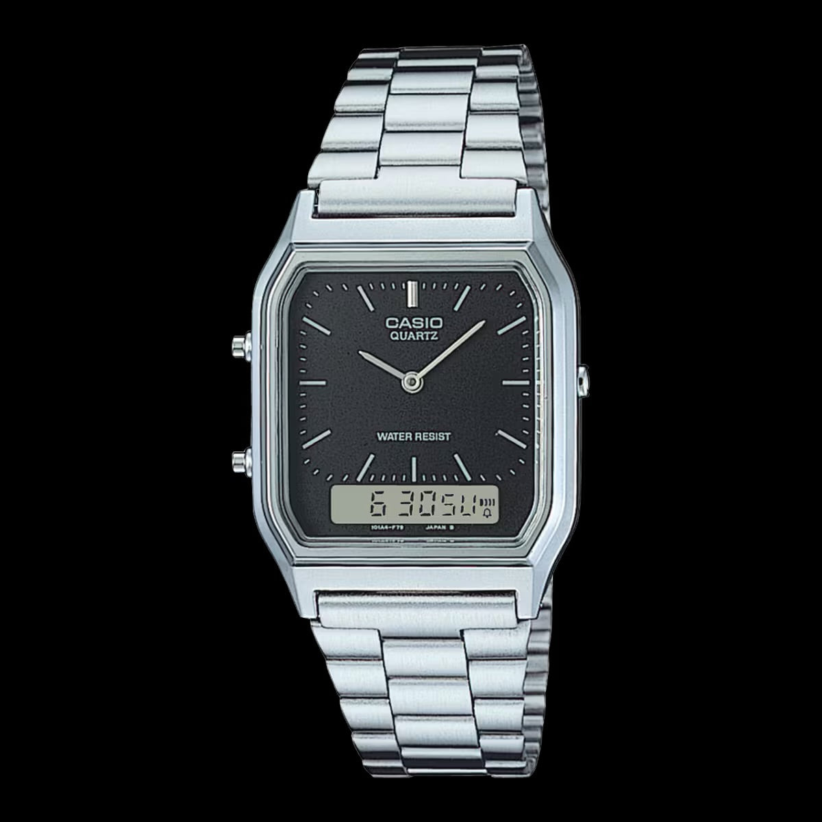 Stainless steel casio AQ-230A-1DMQYCF