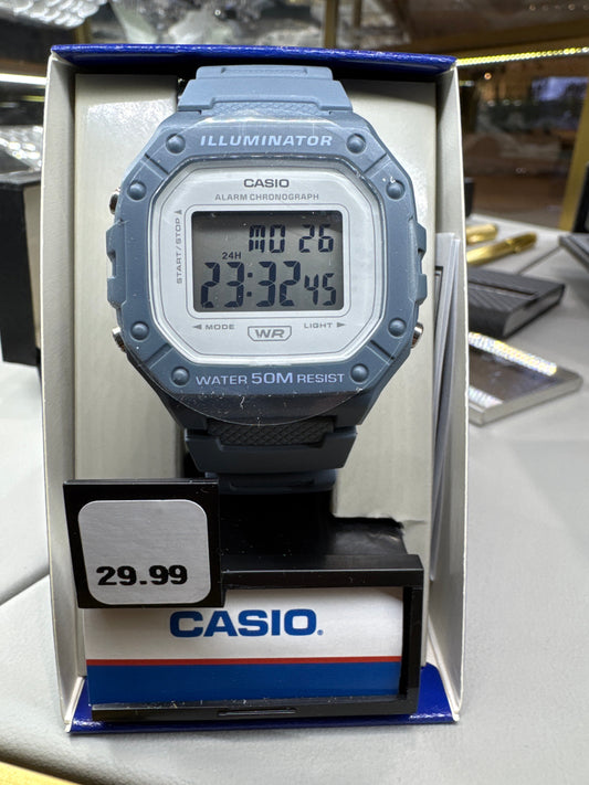 Casio w-218hc-2avcf Montre
