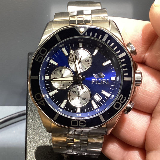 Montre acier inoxydable FIORI #3836 Watch