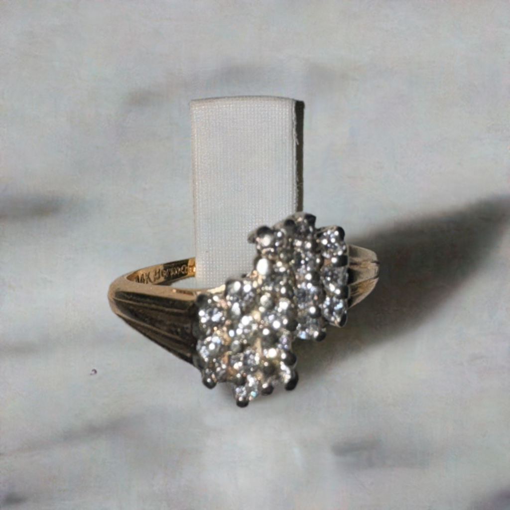 Bague en Or 14K DIA .40CT / Bijouterie Del Moral