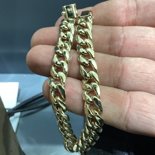 Bracelet 10k 35.18 g cuban link / Bijouterie Del Moral