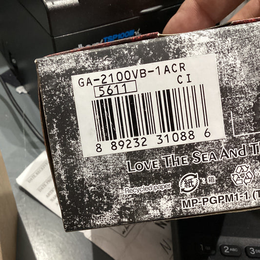 Casio_G-Shock_GA-2100VB-1Acr / Bijouterie Del Moral 2