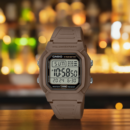 Casio W-800H-5AVCF / Bijouterie Del Moral / Brossard