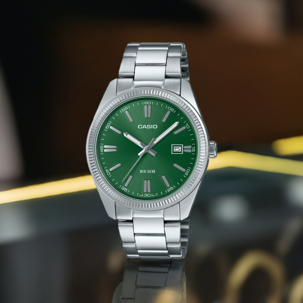 Casio vintage MTP1302D-3AV / Bijouterie Del Moral / Champlain Mall / Brossard