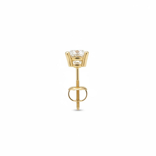 10K gold lab diamond earrings 0.52CT