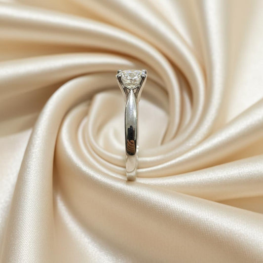 10K gold lab diamond ring detail showing lab-grown diamond brilliance expert craftsmanship