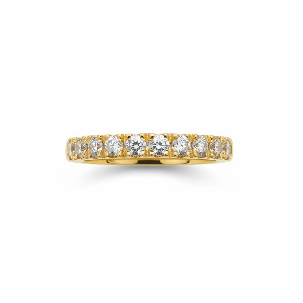 10K gold Lab diamond ring 0.42CT