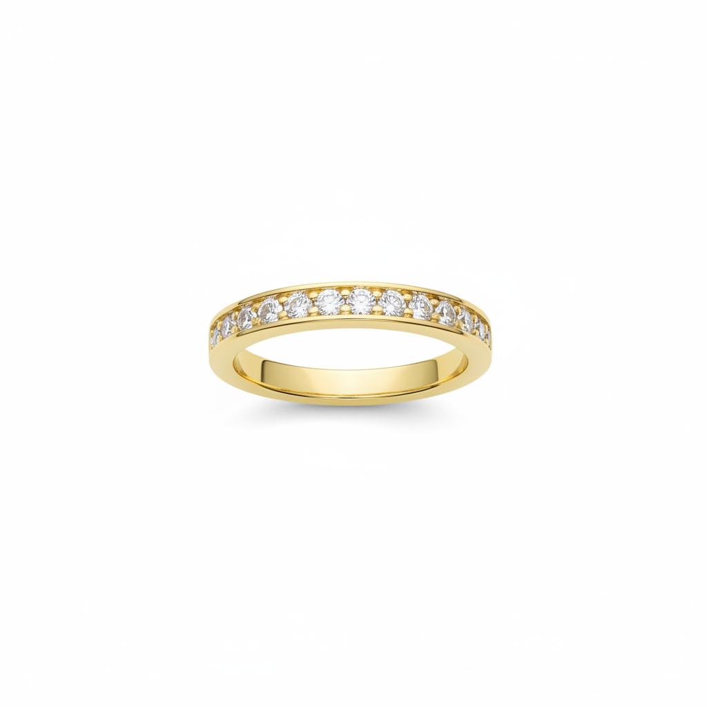10K gold Lab Diamond ring 0.37CT
