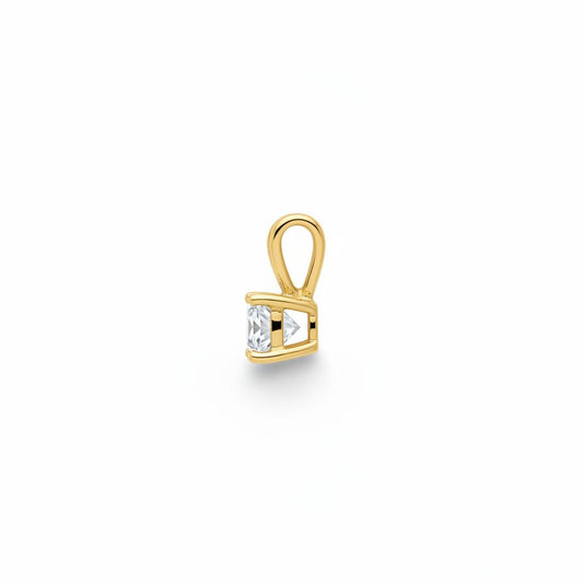 14K Gold Lab-Grown Diamond Pendant 0.57CT (DML14PD001)