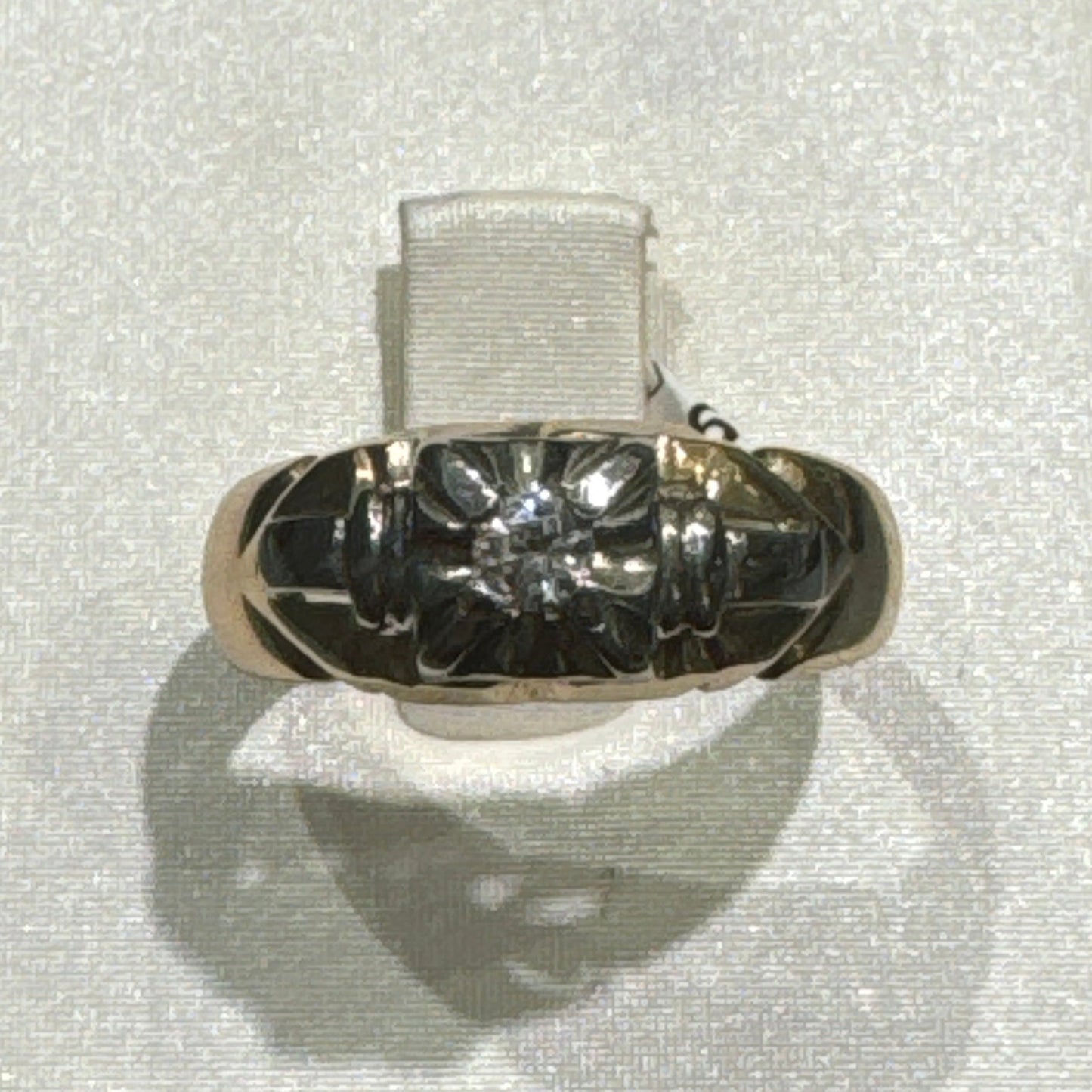 Bague en or 10K avec diamant de.20CT naturel Gold rings