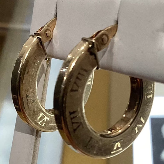 10K Y Gold Huggie Earrings 2.0g