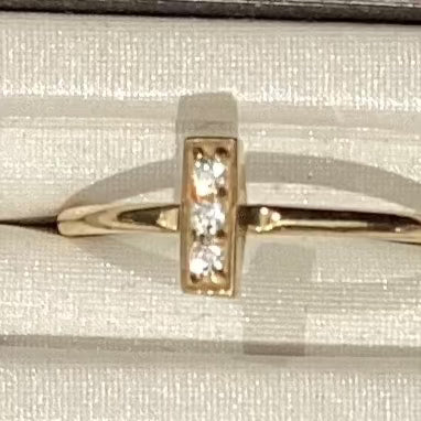 10K Yellow Gold Women's Ring - 1.20g - Free Sizing