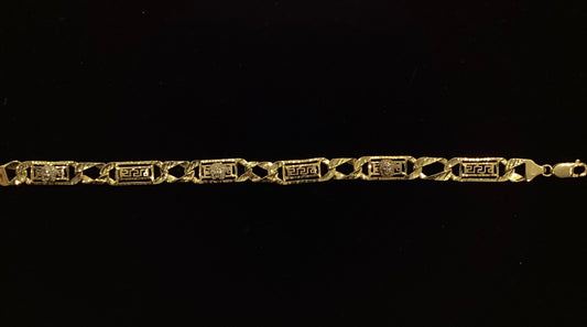 10K Y Gold Bracelet 14.40g