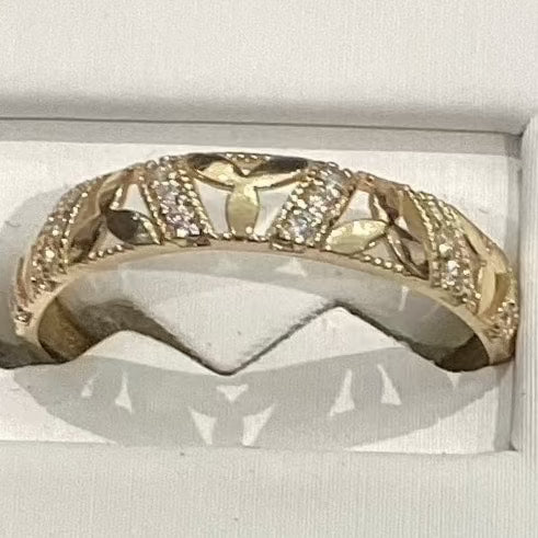 10K Y Gold Women Ring 1.19g Ring