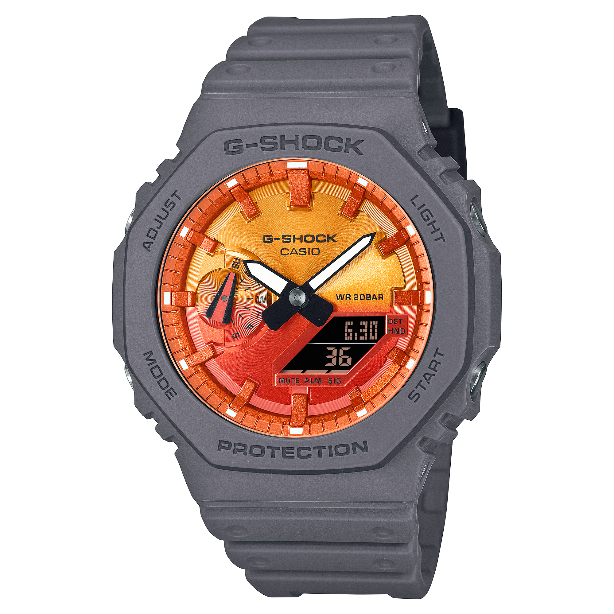 G-Shock - GA2100FL-8ACR – Bijouterie Del Moral Jewelers G-Shock - GA2100FL-8ACR – Bijouterie Del Moral Jewelers