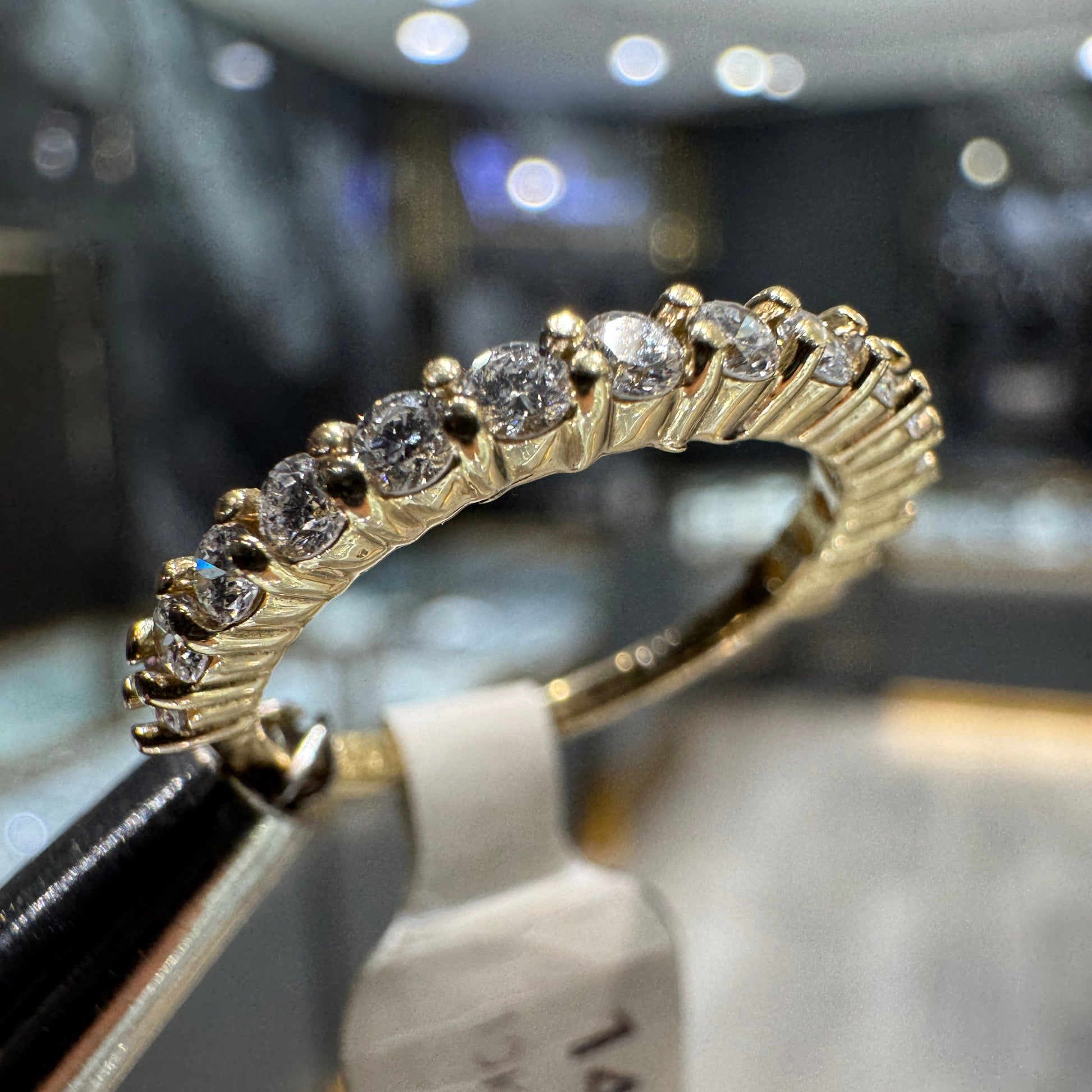 Gold Ring 10K 1.57g | Diamants.34CT Ring