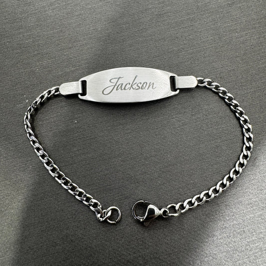 Custom text engraving