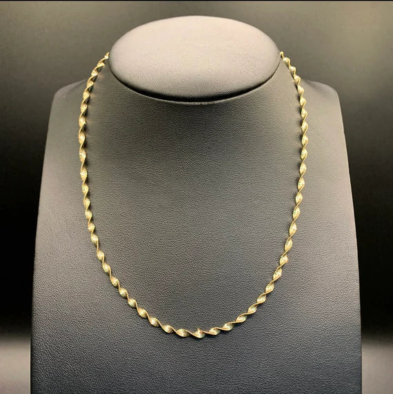 Curb Italian 10k Yellow Gold Chain gold chain
