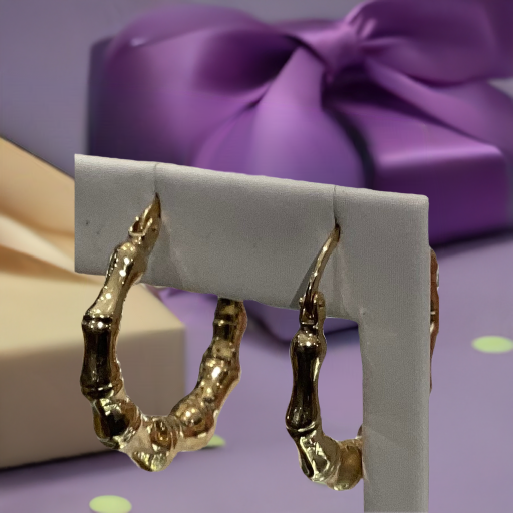 Boucles d'oreilles Huggie en or 10 carats, 2,33 g