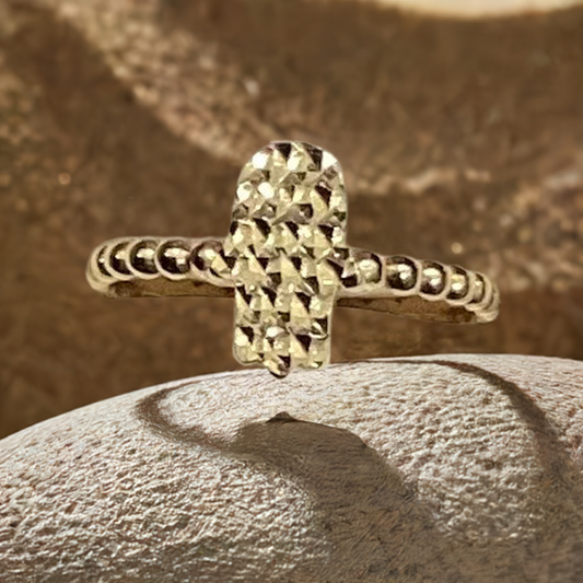 10K Y Gold Women Ring 1.55g