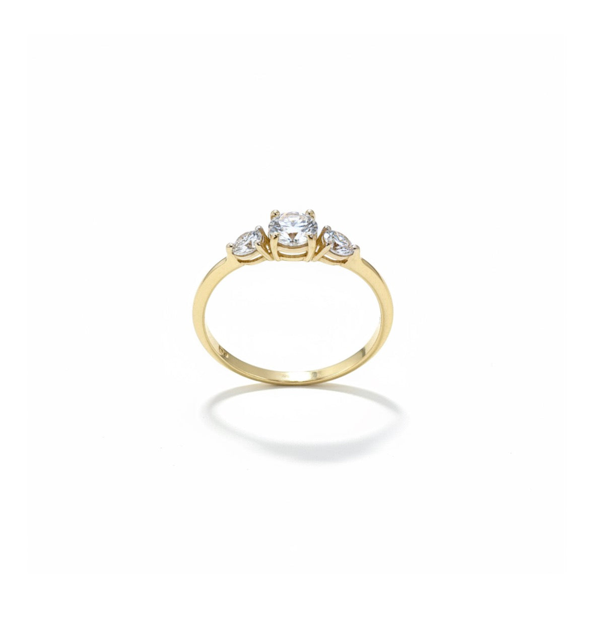 gold rings non synthetic stones