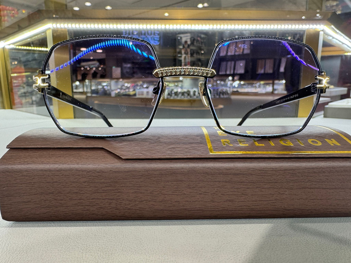 Eye Religion Lunetz 002 Frames-BLKYG Lens-Picasso