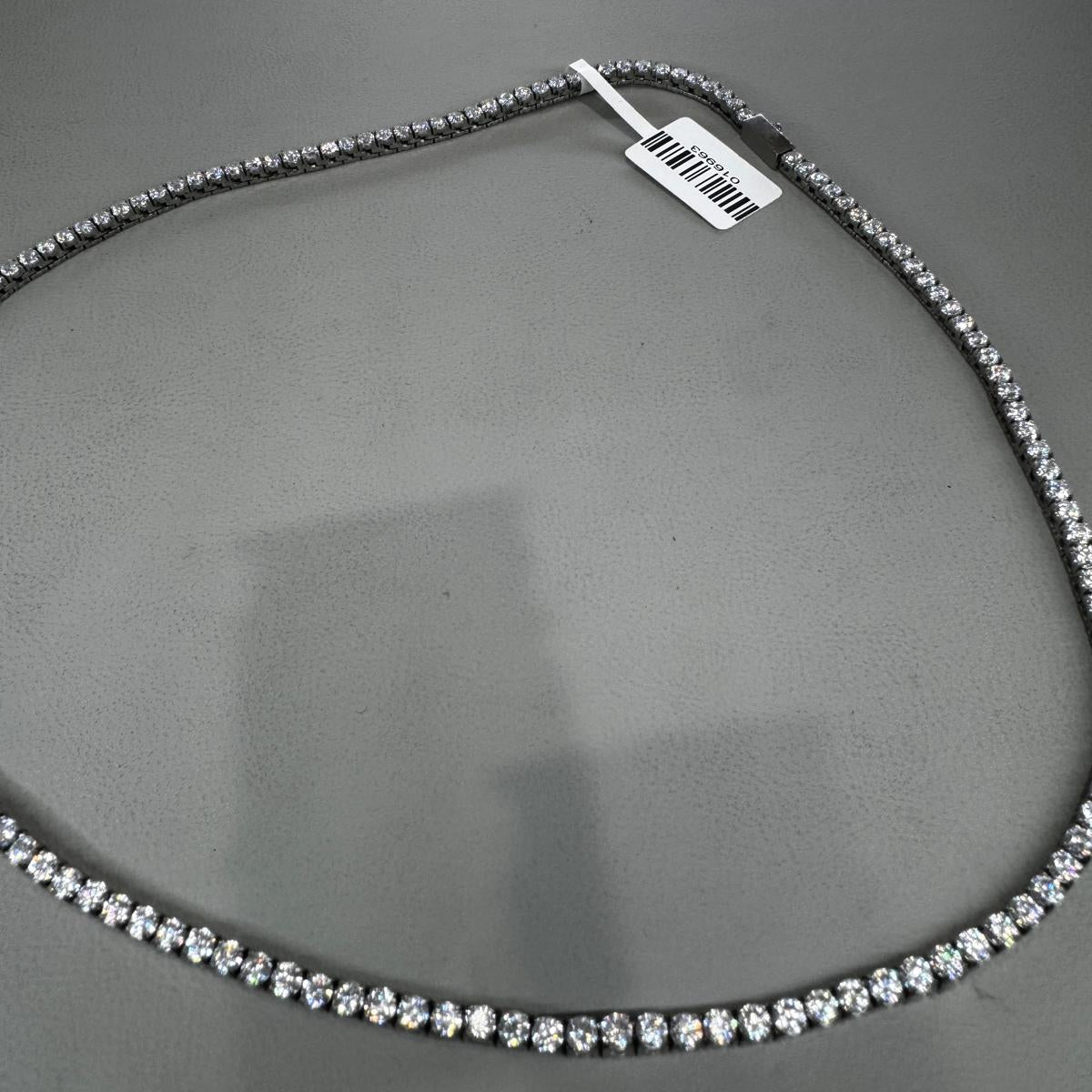 Stainless Steel Moissanite Tennis chain 3mm 20inch