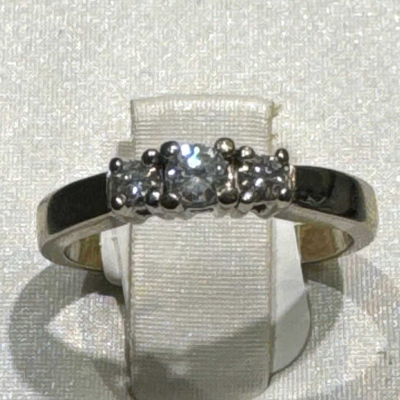14K Gold Ring with.15CT Diamonds Ring