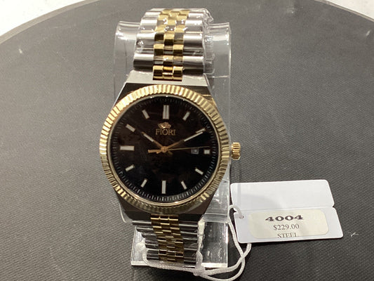 Black and Gold Fiori watch 4004