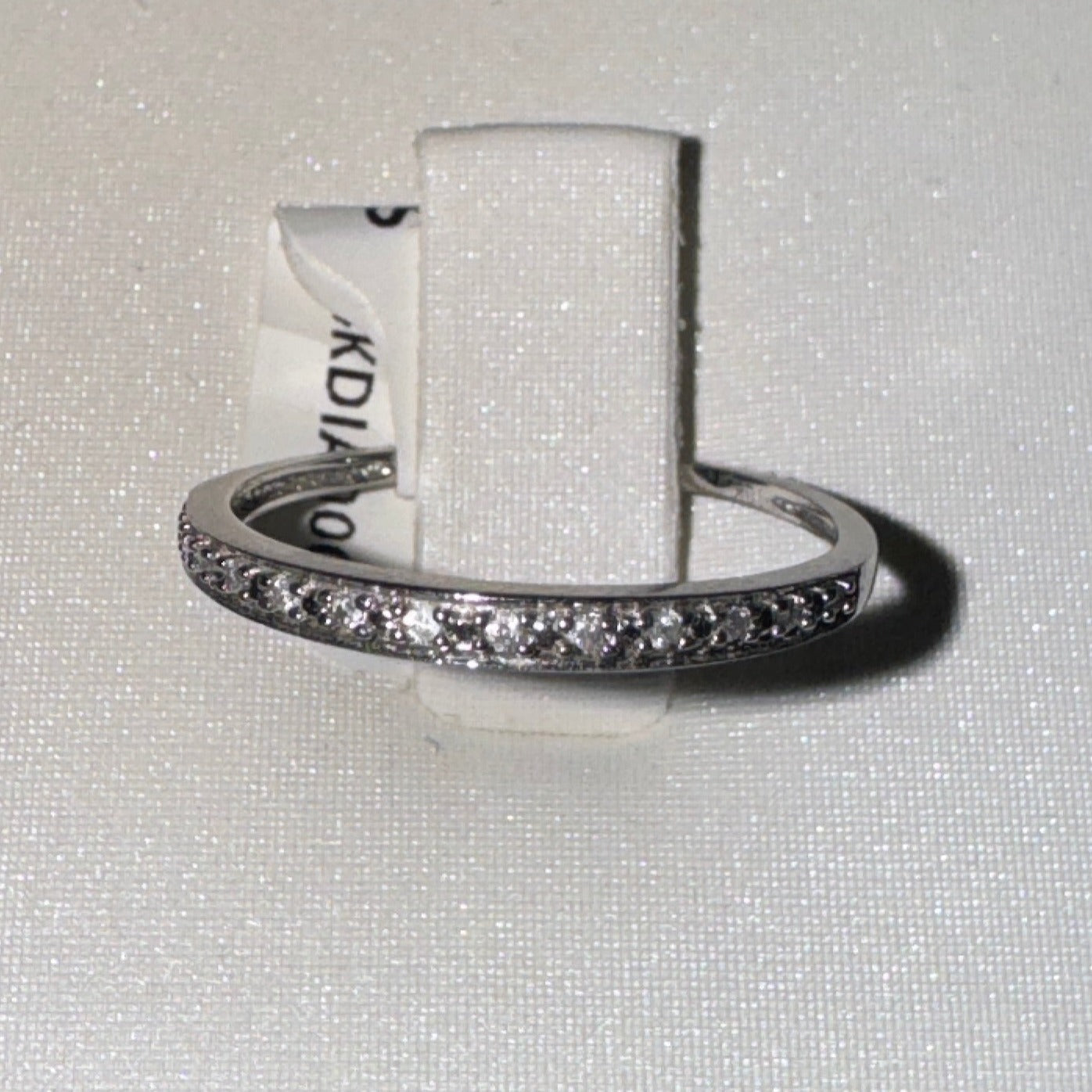 14K White Gold Diamond Ring .35pts / Bijouterie Del Moral