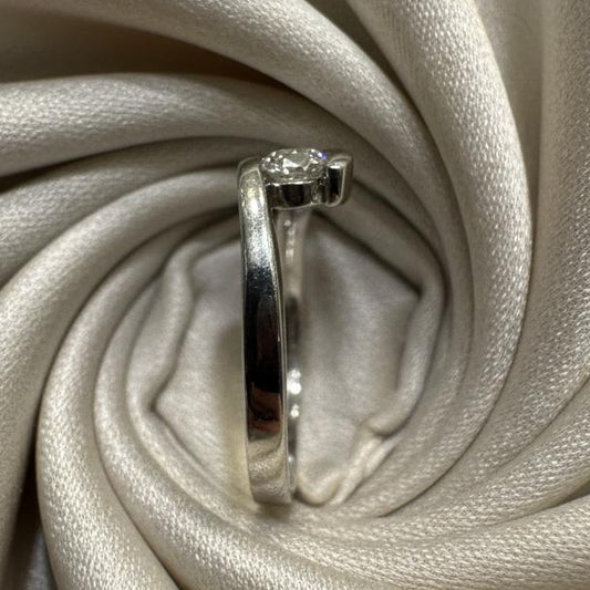 14K gold diamond ring 0.36 carat elegant sophistication beautiful sparkle
