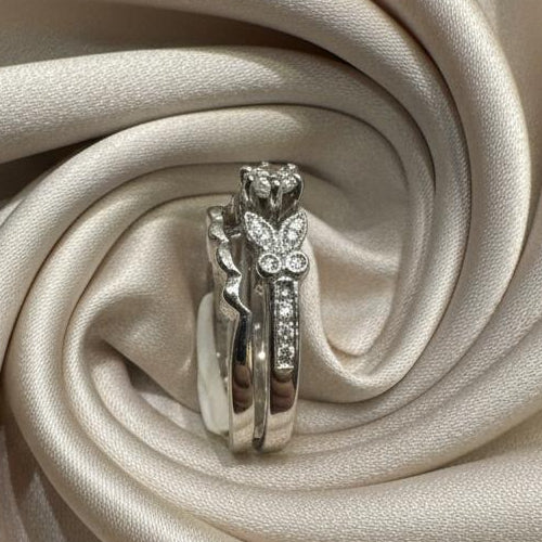 14K gold diamond ring 0.5 carat stunning elegance brilliant sparkle
