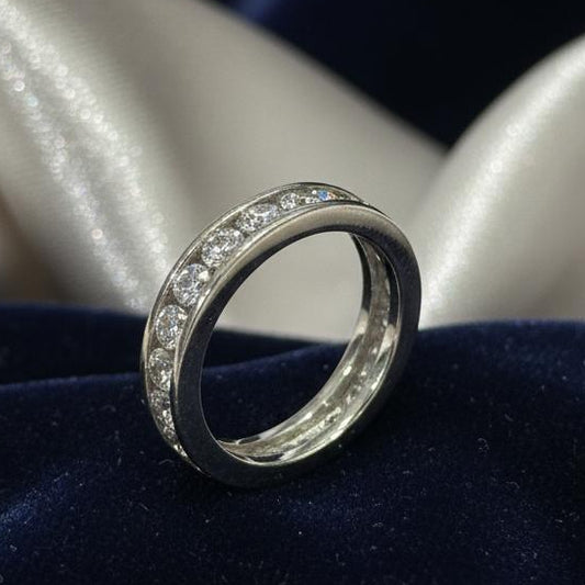 14K gold diamond ring 0.99 carat near-carat commanding brilliance premium luxury
