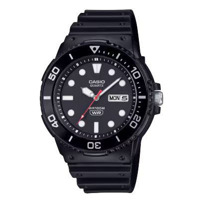 Black Casio watch MRW-230H-1E1VCF