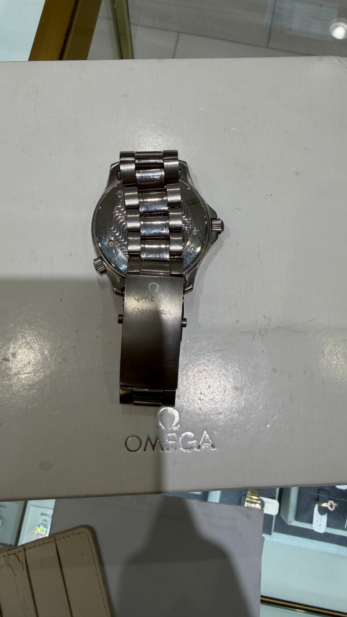 OMEGA Seamaster Professional 300M 2255.80 Date Automatic Men's Watch titanium