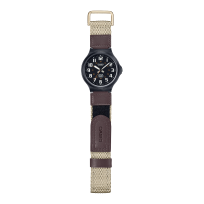 Black Casio watch MW-240B-5BVCF