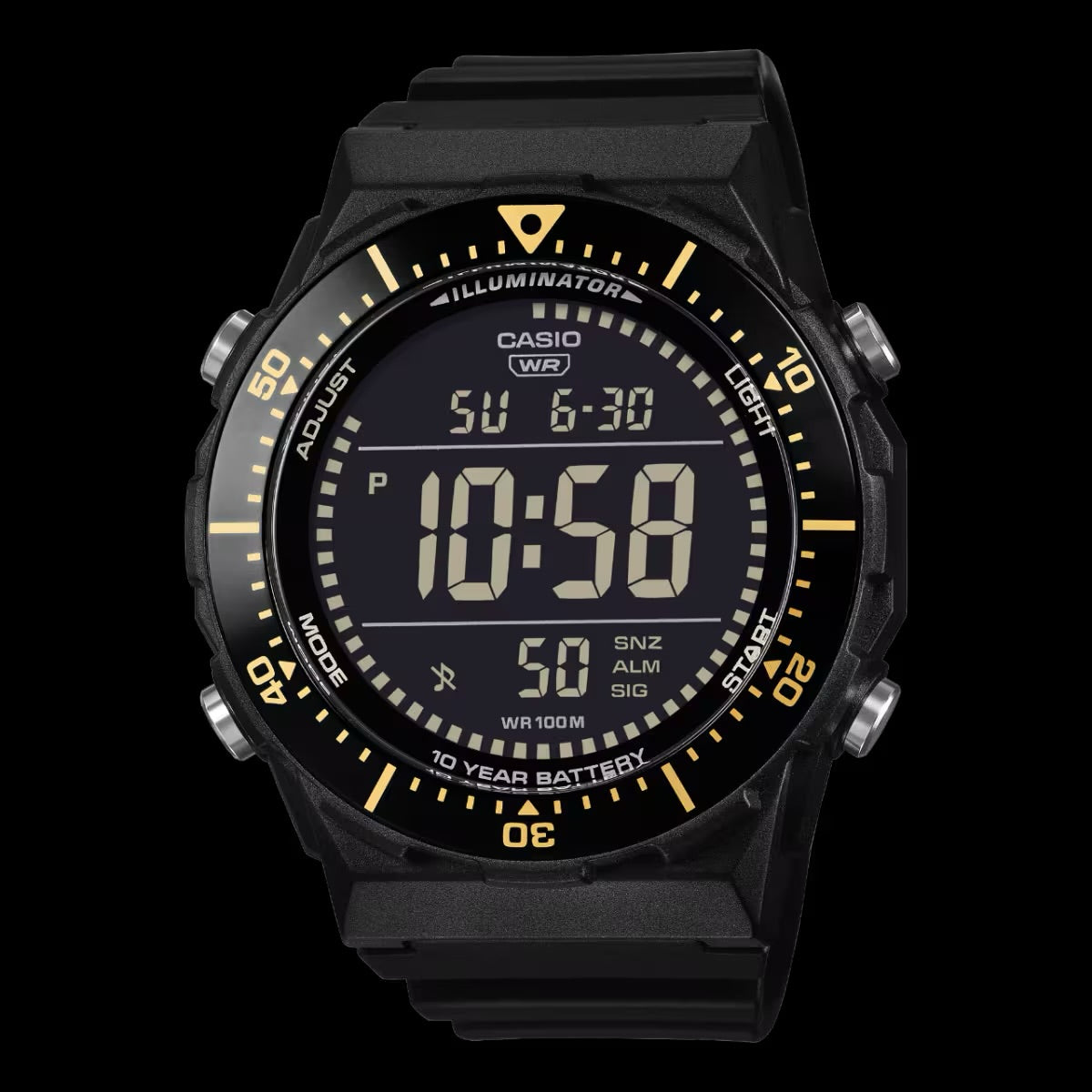Casio watch Black AE-1700H-1BVCF