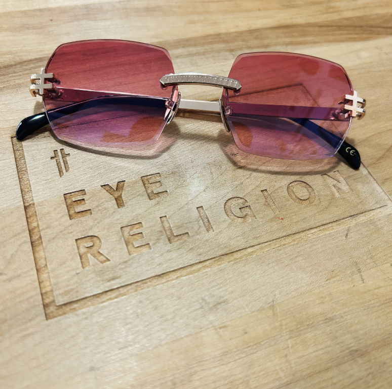 Eye Religion Lunetz 303 Frames-RG Lens-Pink