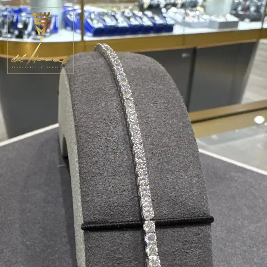 3mm Moissanite Tennis Bracelet 7 Inch - .925 Sterling Silver