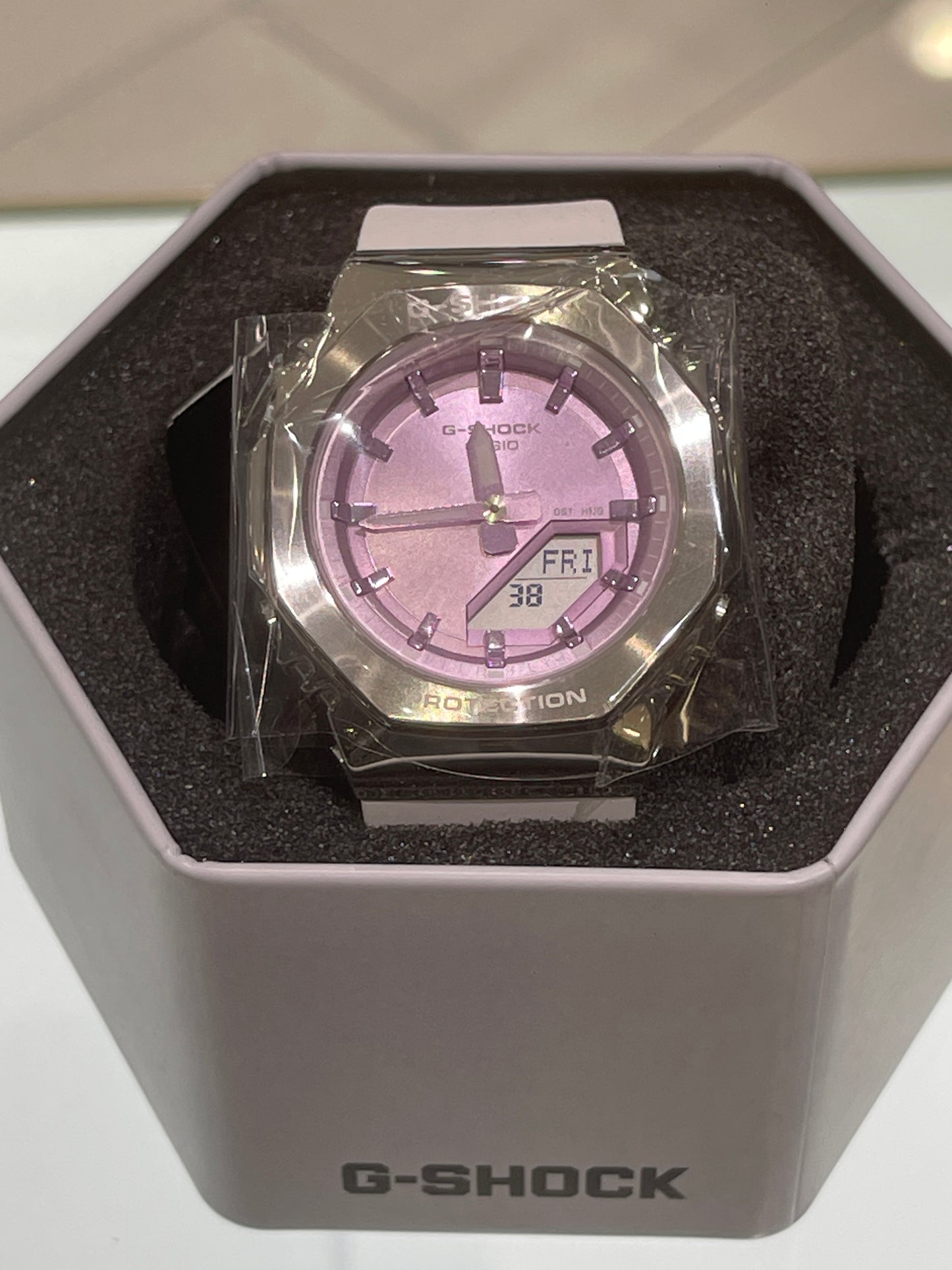 Reloj G-Shock GM-S2110-7A6CR para mujer - Esfera rosa