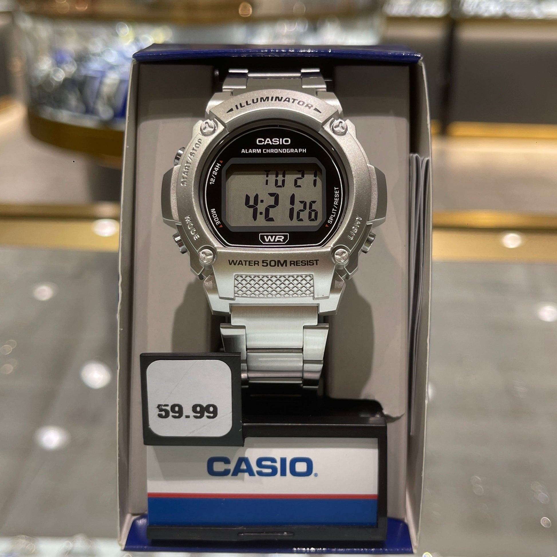 Casio W-219HD-1AVCF Watch