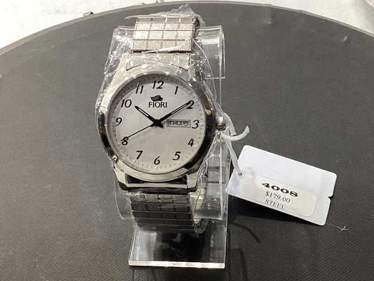 White and silver Fiori 4008 watch